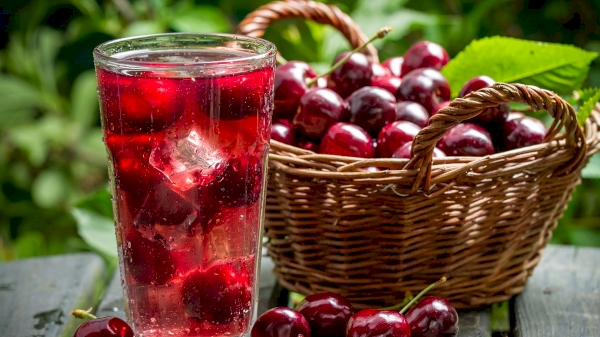 In July, large enterprises produced 611.9 tons of cherry juice