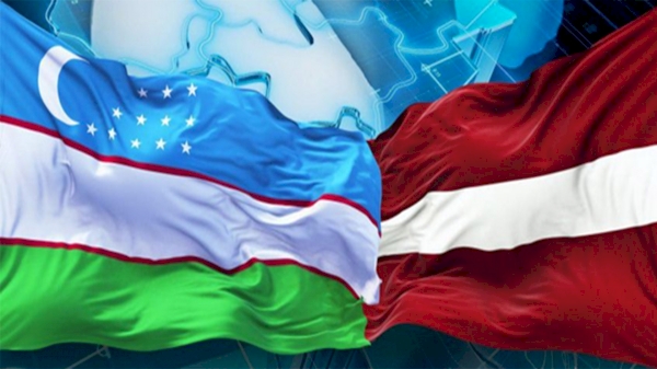 Uzbekistan exports food to Latvia